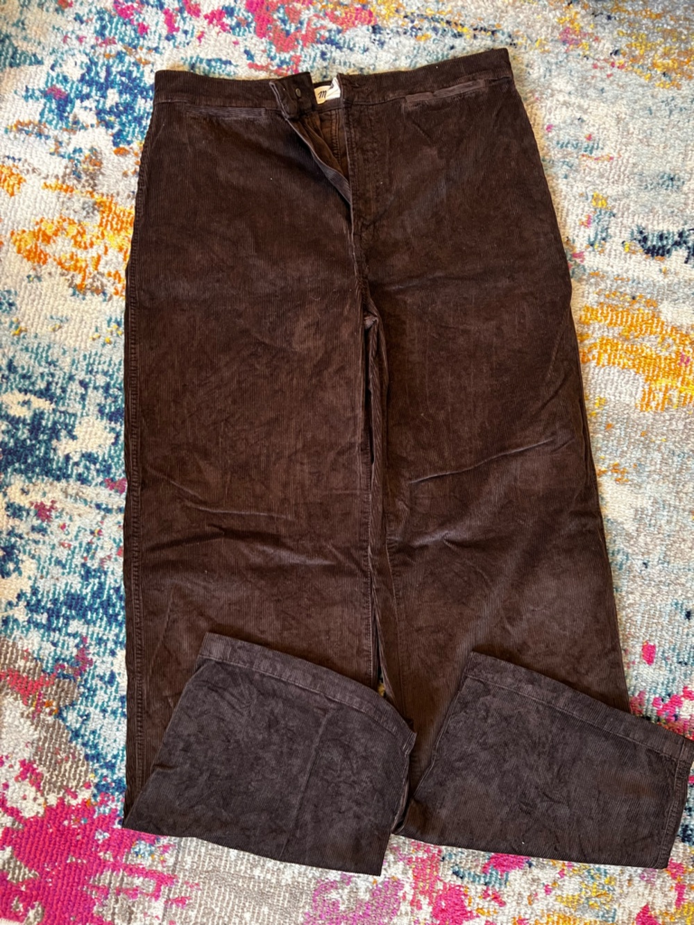 Madewell Corduroy Emmett Wide-Leg